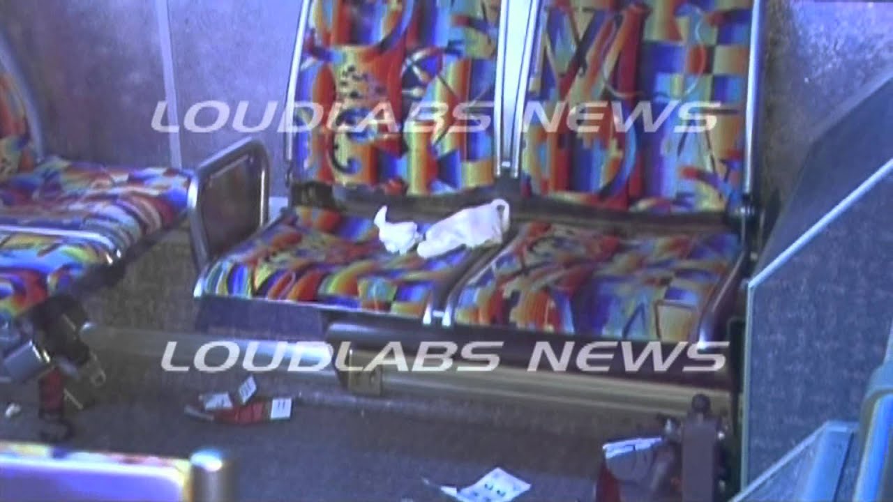 Bus Stabbing / West Los Angeles   RAW FOOTAGE