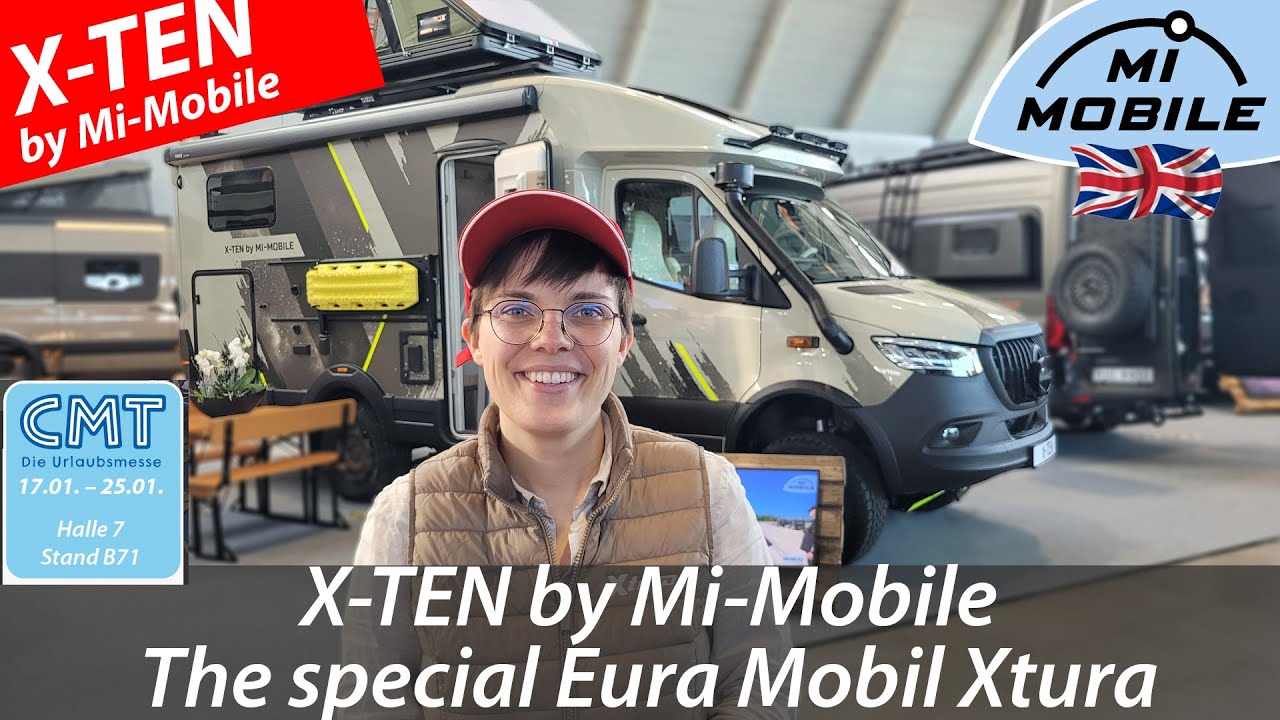 World Premiere🔥 X-TEN package (&euro;28,800) for Eura Mobil Xtura + new workshop fittings 🚐 4x4 motorhome