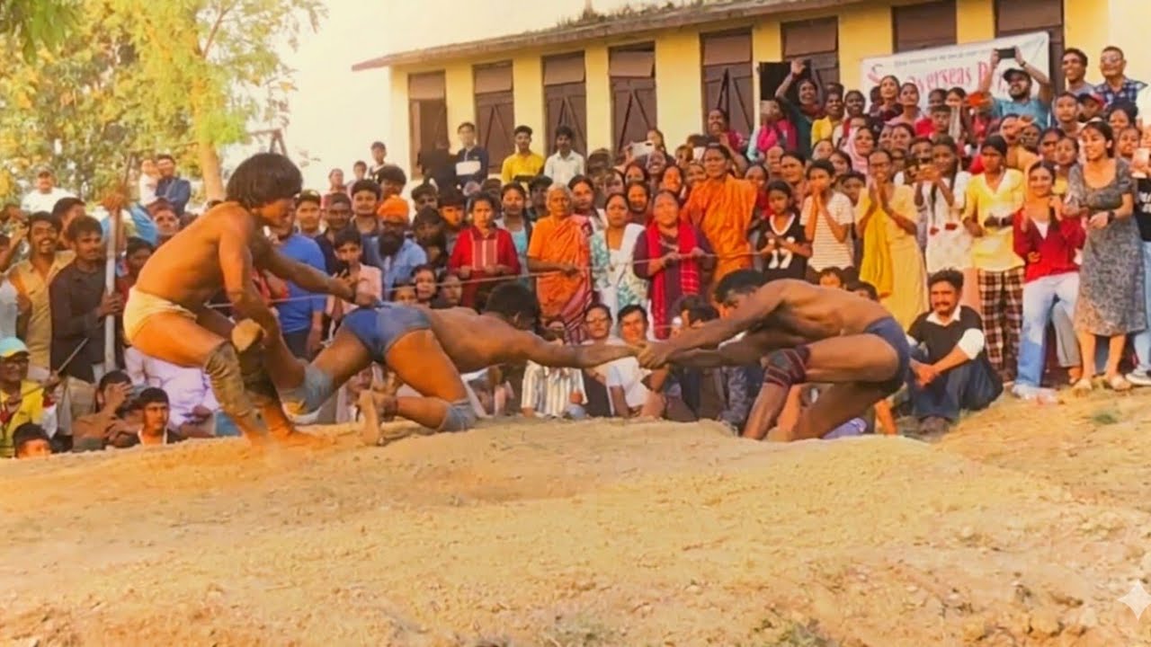 रेत में खतरनाक कुश्ती 🤯 | Desi Dangal Fight 2026 | Full Kushti Match