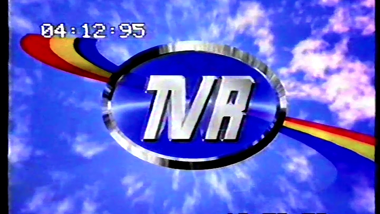 TVR 1 ident - 1995-1998. (restored)