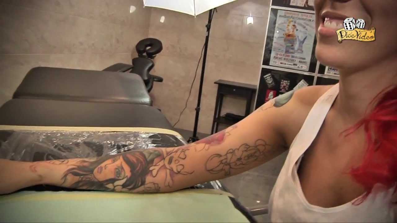 Tatuaże: Lego - Street Tattoo, Warszawa - Marta: Girl 4 Ink