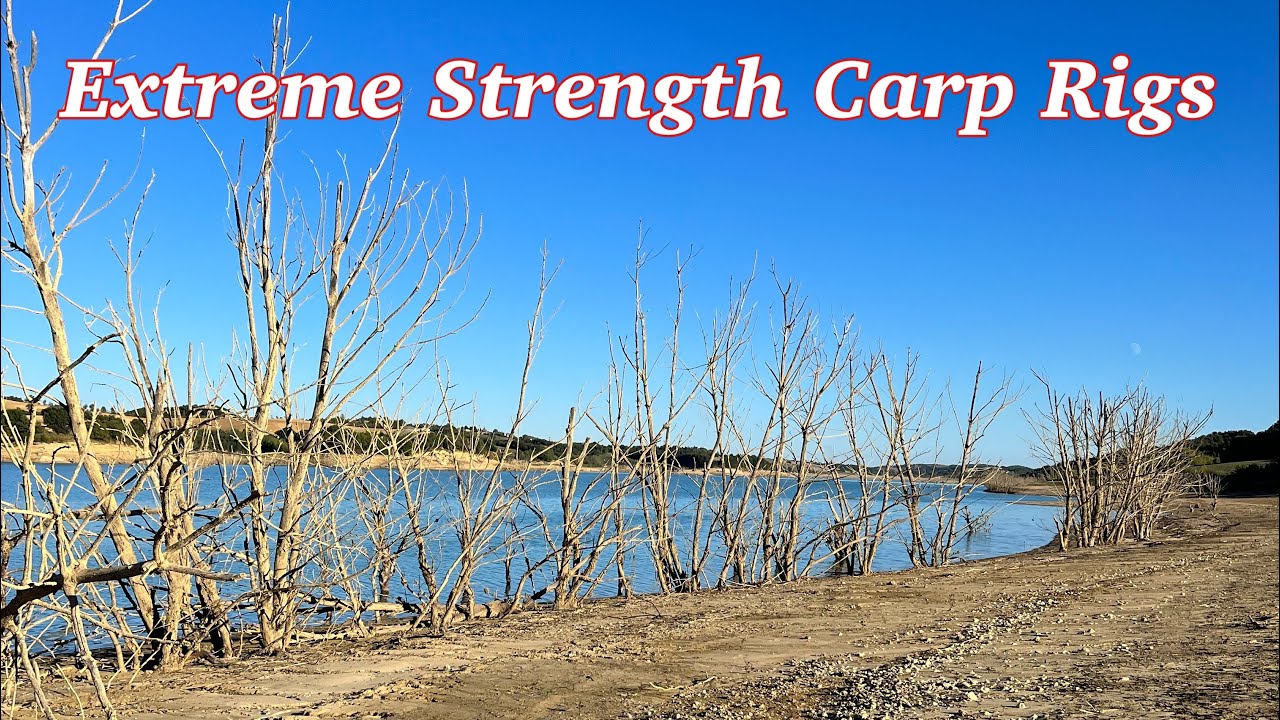 Extreme strength big lake/river carp spliced hook-link.