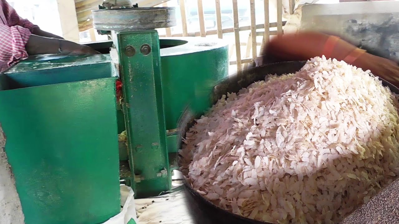 Amazing POHA Making Machine by trabajo duro | Small Scale IndustrieS
