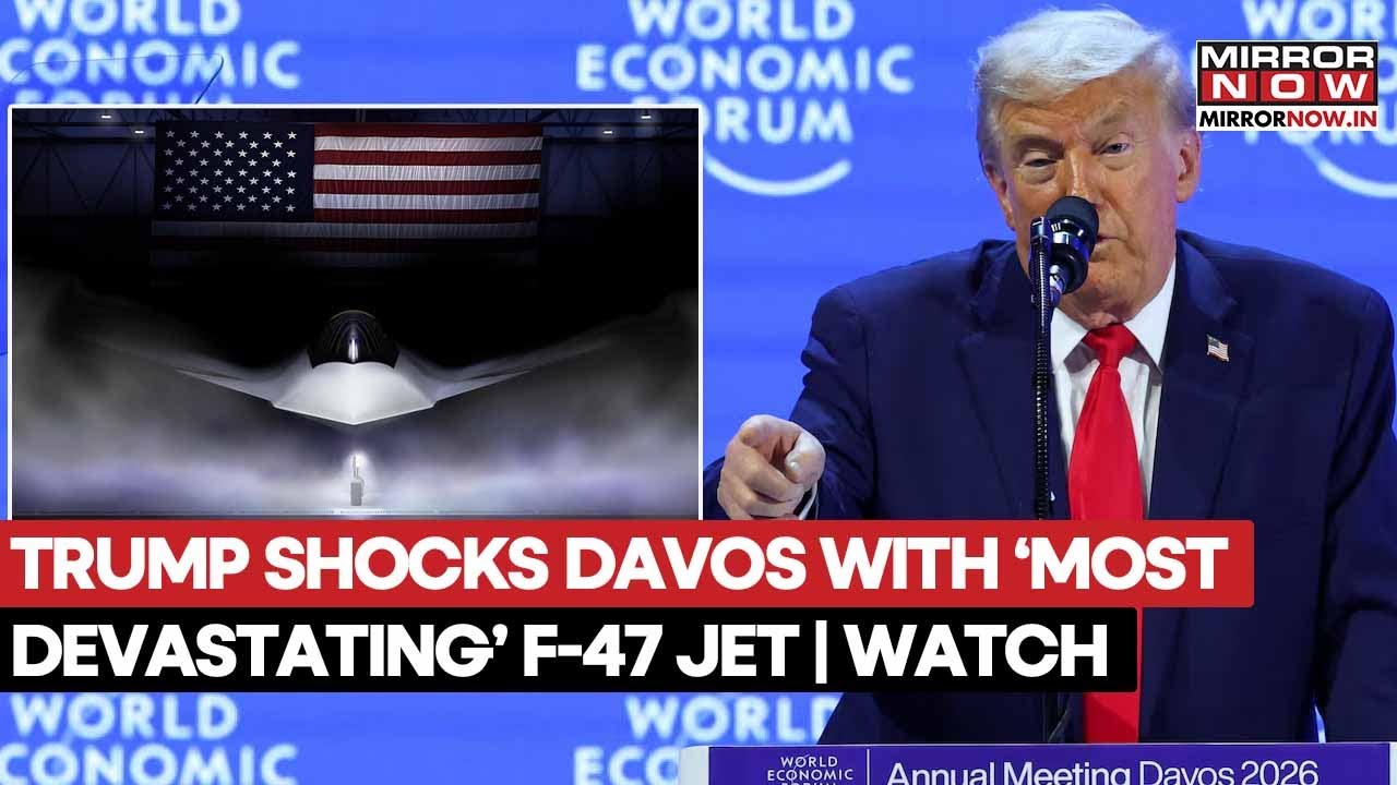 Davos: Trump Hails F-47 As Most Devastating Plane At World Economic Forum | All You Need To Know