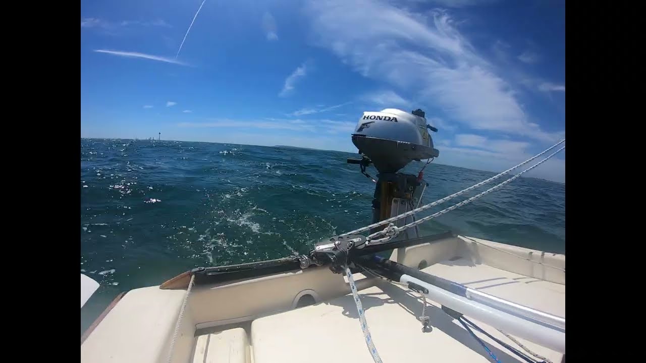 Solent & East Head Day Sail, Wanderer Dinghy Cruising Sailing Sail, Chichester Harbour