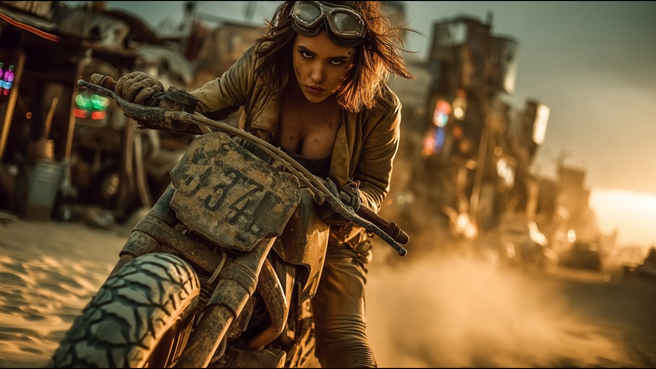 Dieselpunk Dreams: Dana | AI Cinematic 4K