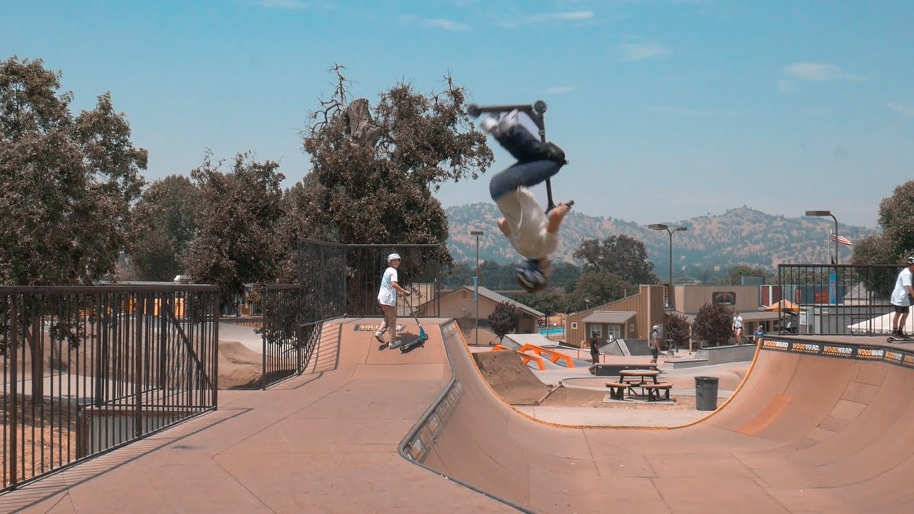 MY FIRST BACKFLIP ON A SCOOTER