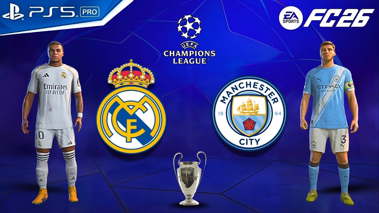 FC 26 | Real Madrid vs Manchester City | UCL Final 2026 | Kylian Mbappé vs Erling Haaland