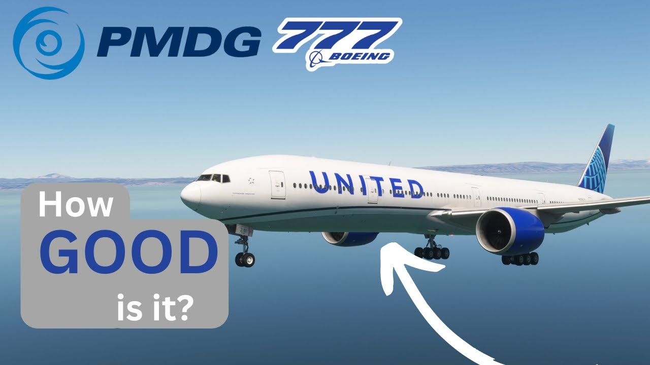 Flying the PMDG 777 in MSFS!
