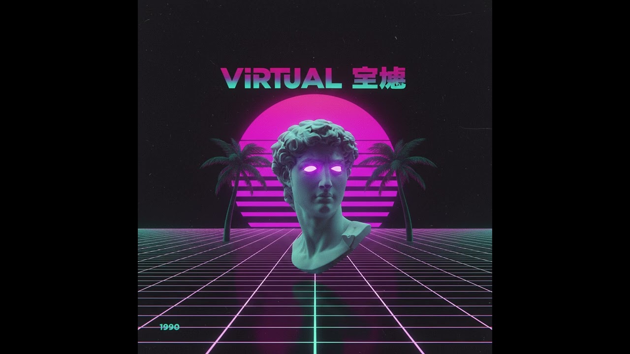 Virtual | Indian Synthwave | Midnight Silence 🌌✨ | Neon Night Drive