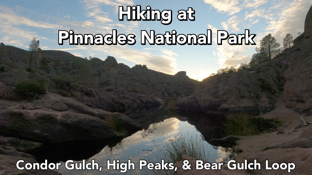 Pinnacles National Park - Condor Gulch, High Peaks, & Bear Gulch Loop | 4K