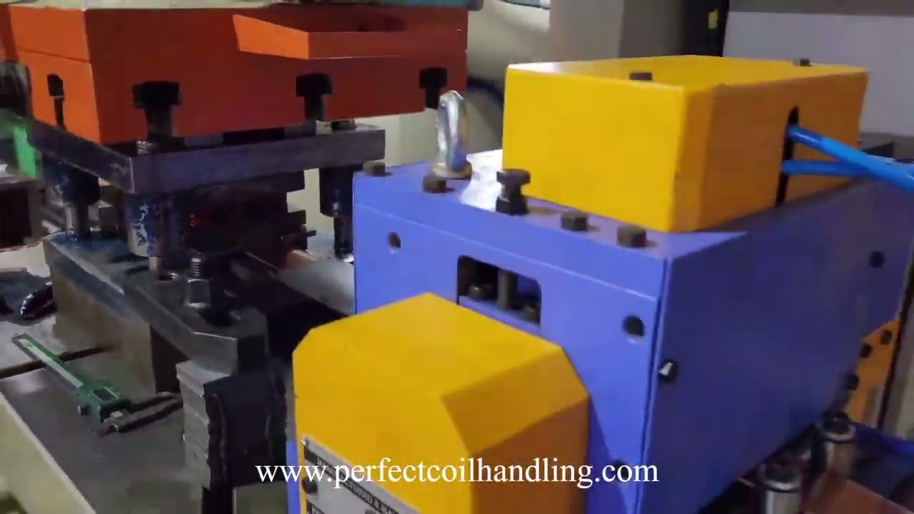 2 In 1 Decoiler with Straightener & NC Servo Roll Feeder  - Total Automation Line (120)