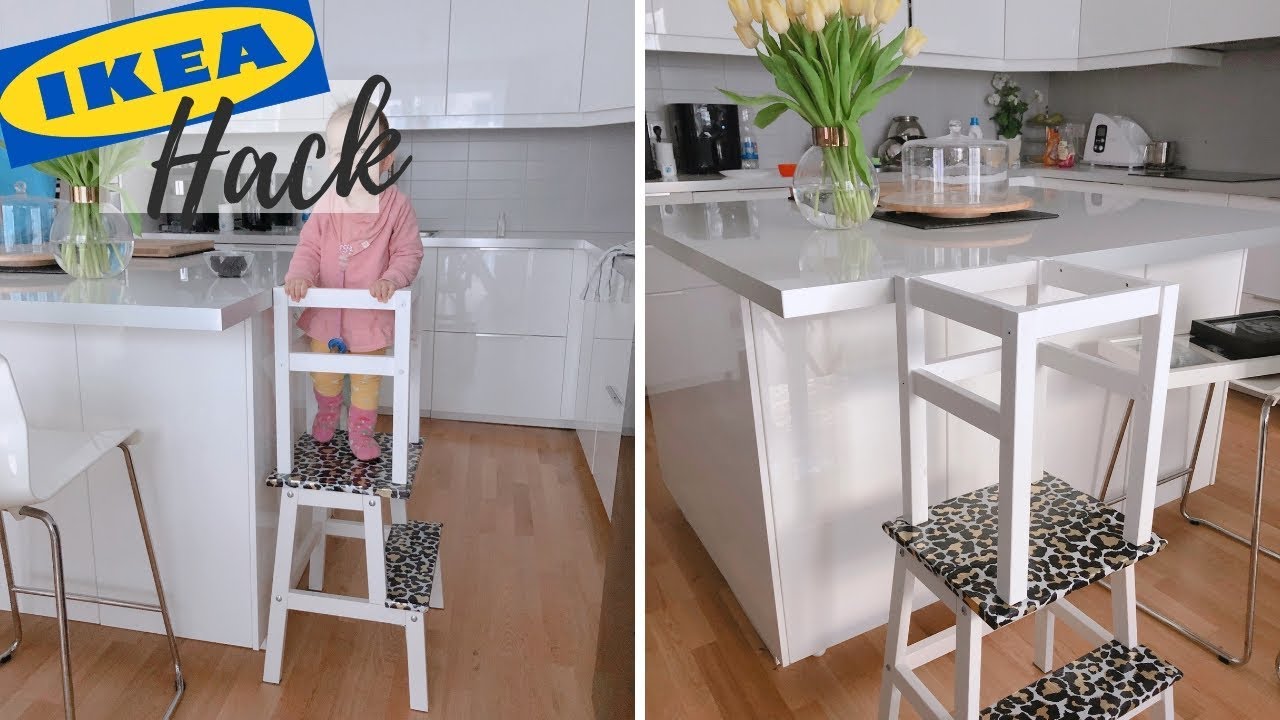 DIY LERNTURM - IKEA HACK für die Küche (Oddvar, Bekväm)
