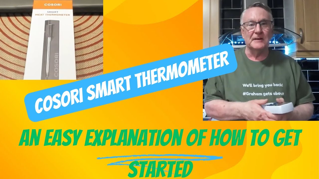 Cosori smart thermometer. Just an easy explanation of how to get started.