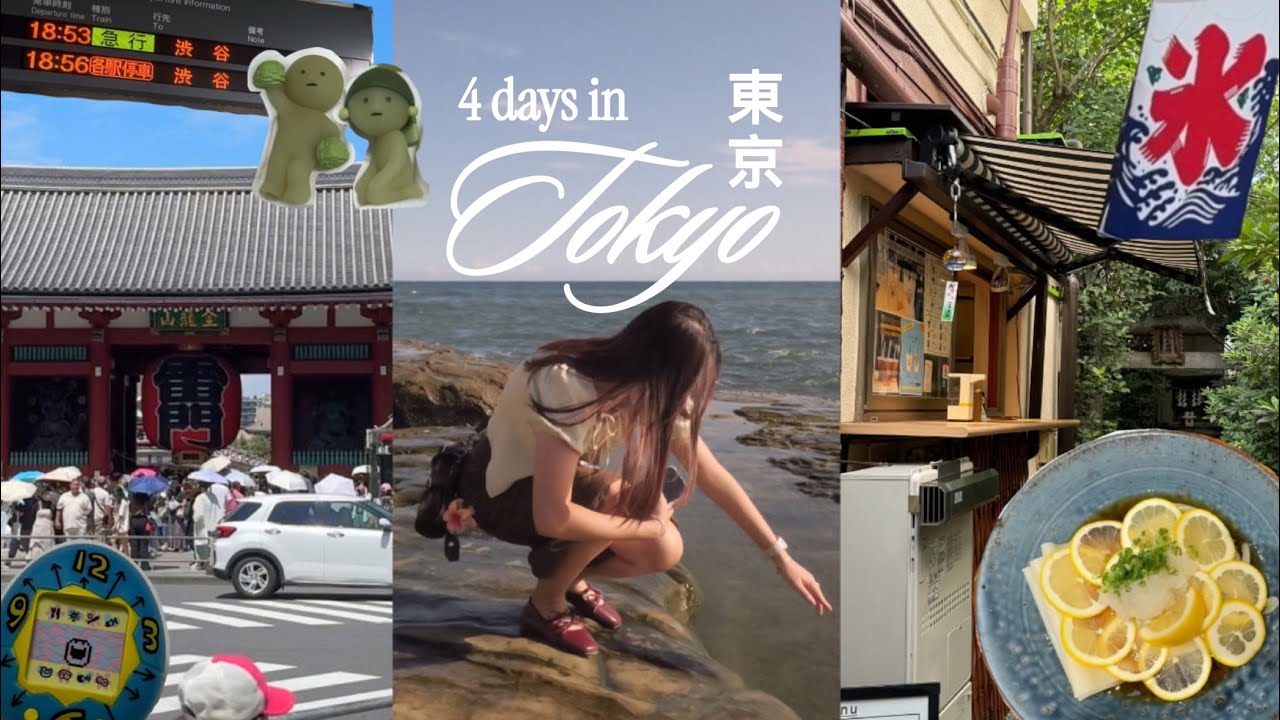 summer days in tokyo, japan | day trip to kamakura 🇯🇵🎏