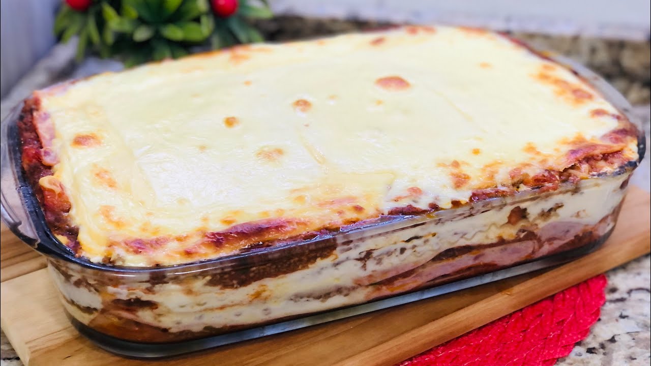 A MELHOR LASANHA DO MUNDO | ALMOÇO COMPLETO PARA O DIA DOS PAIS | RECEITINHAS COM AMOR ❤️