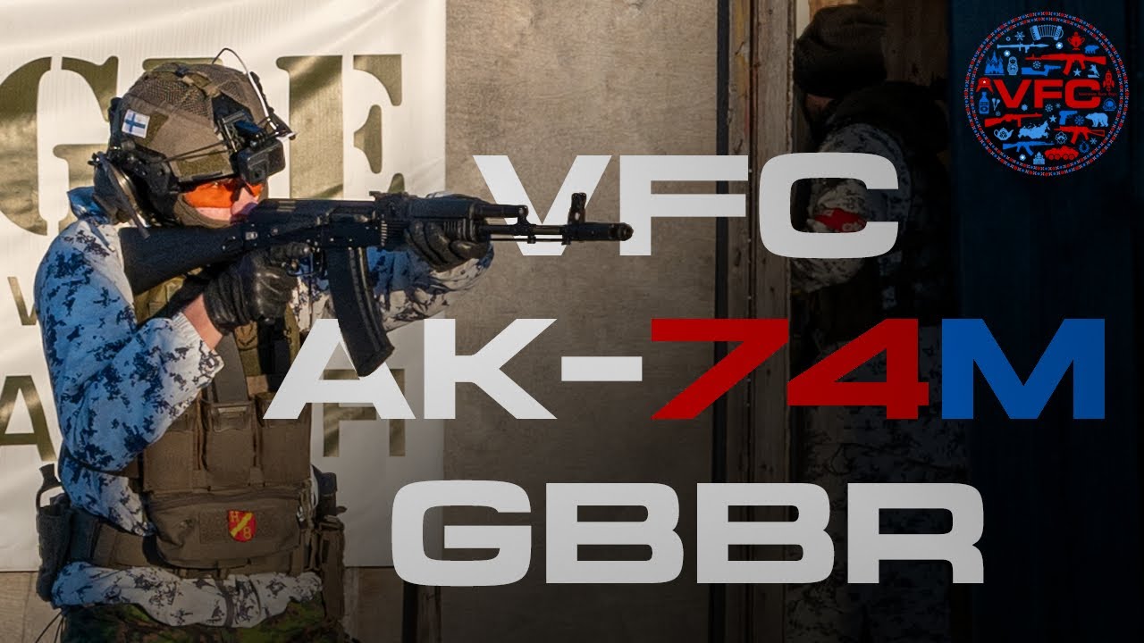 VFC AK74M GBBR WINTER GAMEPLAY