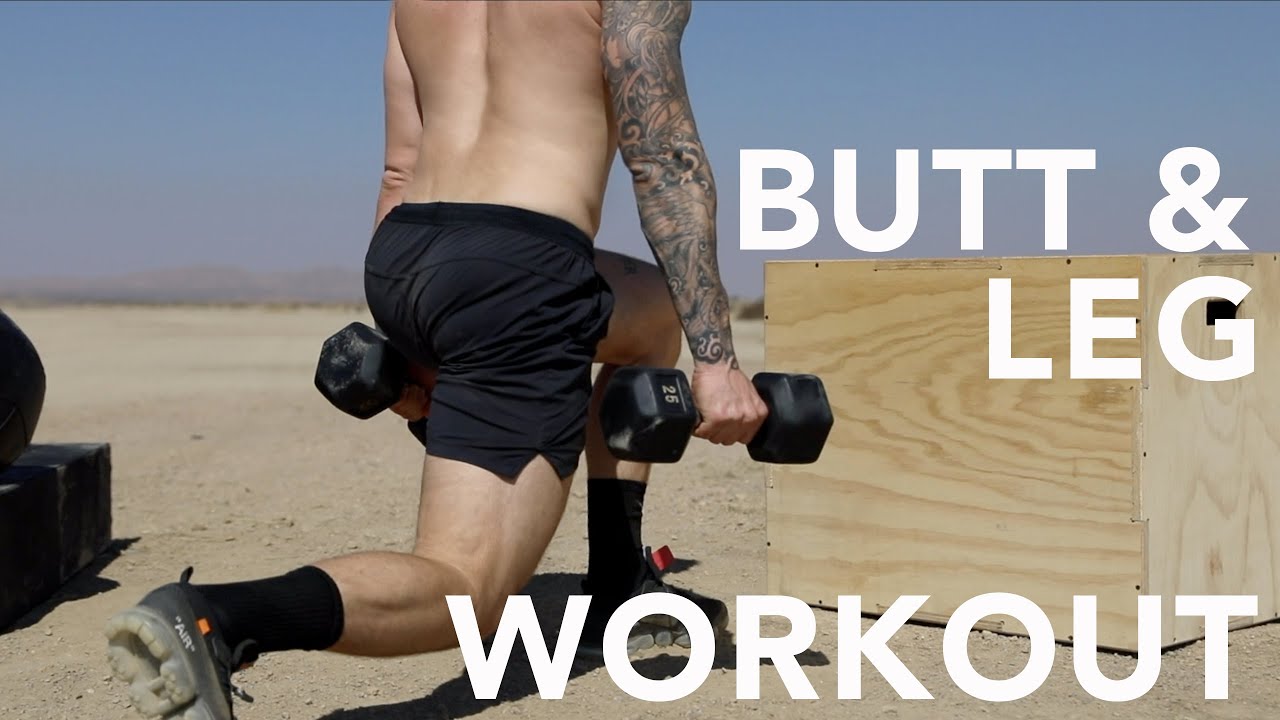 BEST BUTT & LEG WORKOUT YOU CAN DO ANYWHERE
