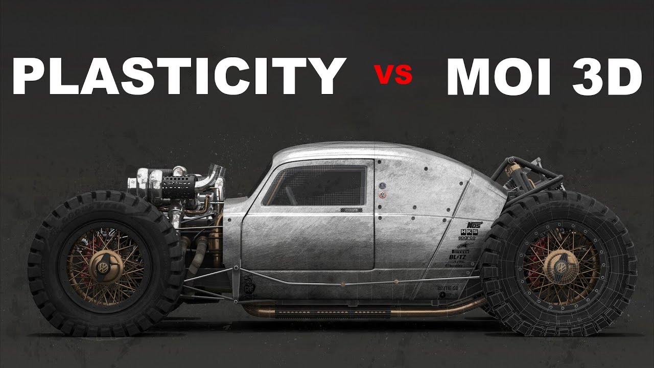 Plasticity 3D vs MoI 3D 2025: Which Software is BETTER for 3D Modeling?