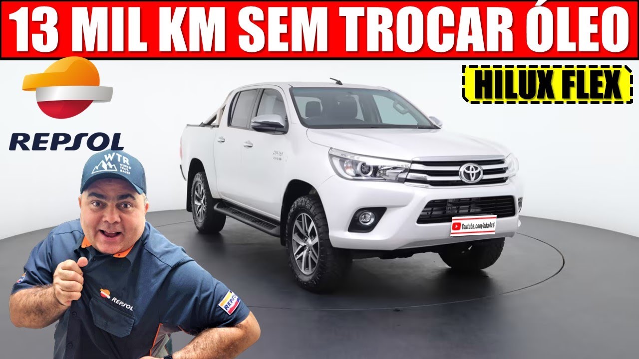 EP. 970// Toyota HILUX 2.7 FLEX é BOA? Óleo REPSOL é BOM? Entenda! 5W30sn É MAIS AVANAÇADO a NORMA