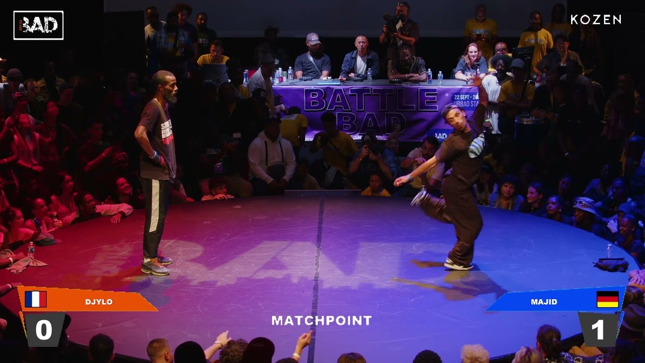 DJYLO vs MAJID - Battle BAD 2023 - HIP-HOP Semi final