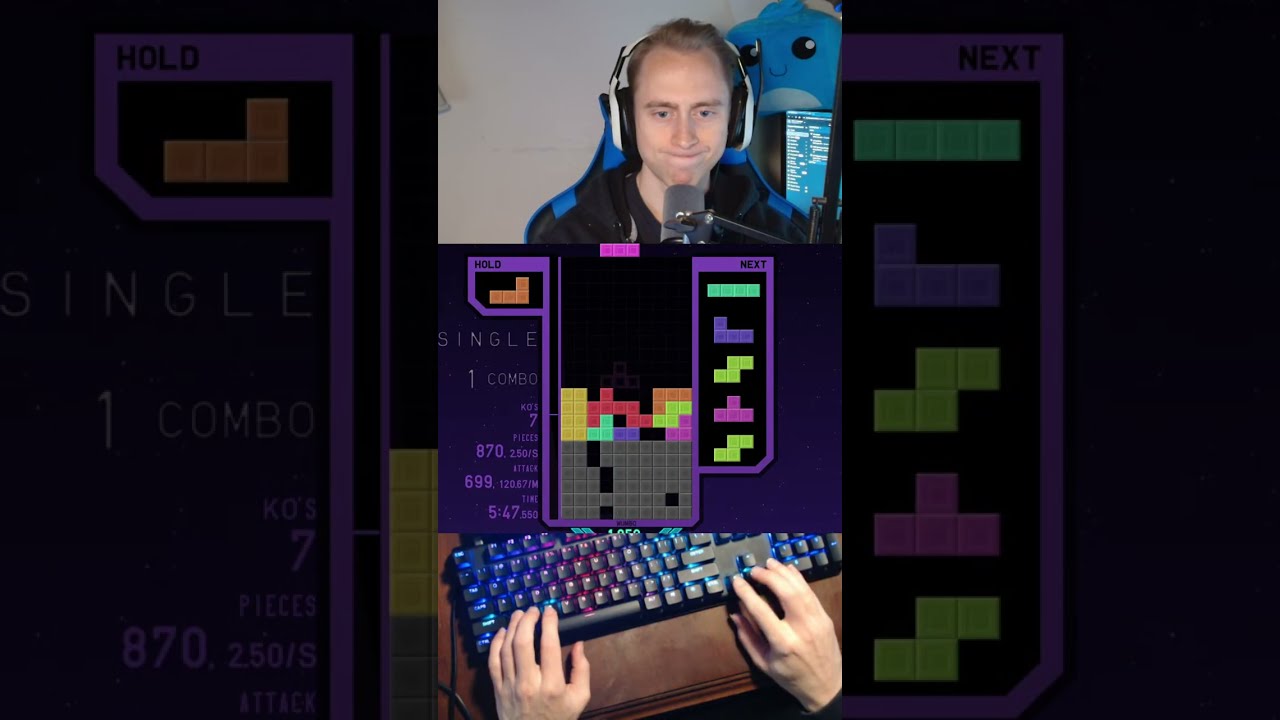 FAST Tetris! SHORTS Daily Wumbo Livestream 1-21-26