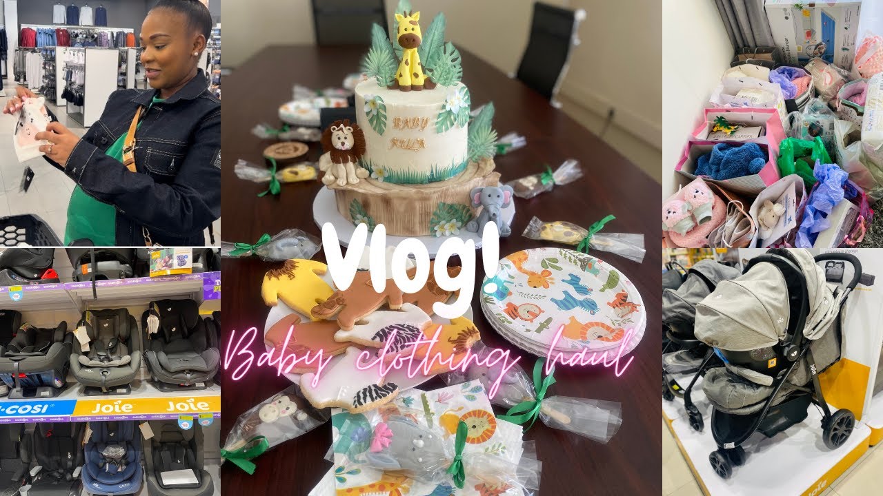 Mom Vlog : We have baby stuff now!!Baby clothing haul and gifts| South African Youtuber