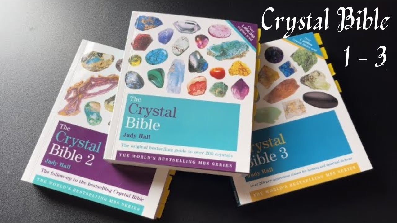 The Crystal Bible books 1, 2 & 3 by Judy Hall | Flip Through Book Review | 