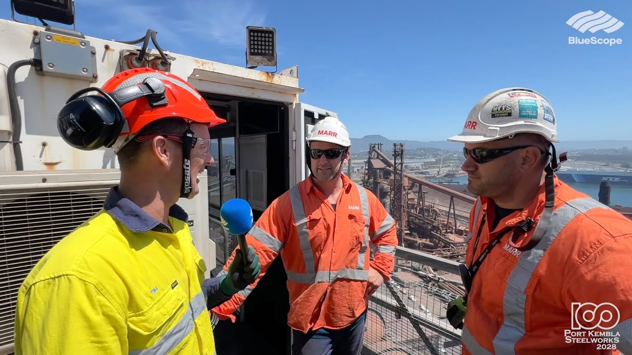 No. 6 Blast Furnace Reline Update 4: Marr Tower Crane