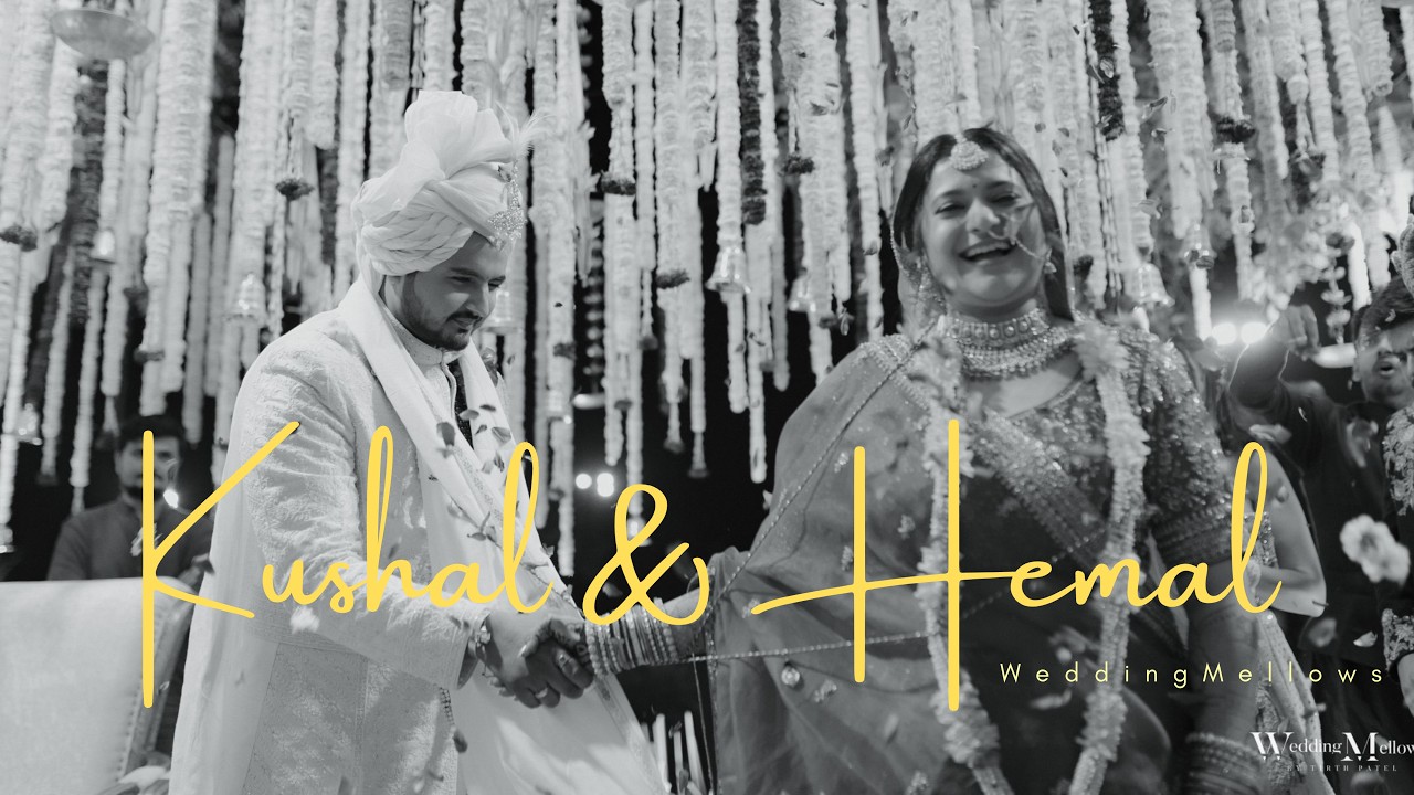 Kushal and Hemal // Wedding Trailer // Ahmedabad // Weddingmellows