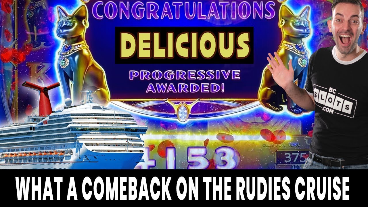 🔴 Premiere LIVE 🚢 HUGE Comeback on the RUDIES CRUISE 😻 Delicious BIG WIN on Desert Cats