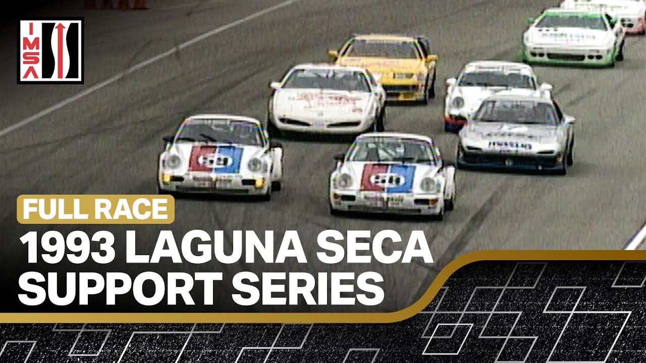 1993 IMSA Bridgestone Supercar Series | Full Race | Laguna Seca Sprint Race