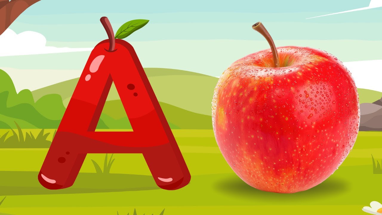 ABC Song | A Is for Apple 🍎 Alphabet Song for Kids | Learn Letters & Sounds