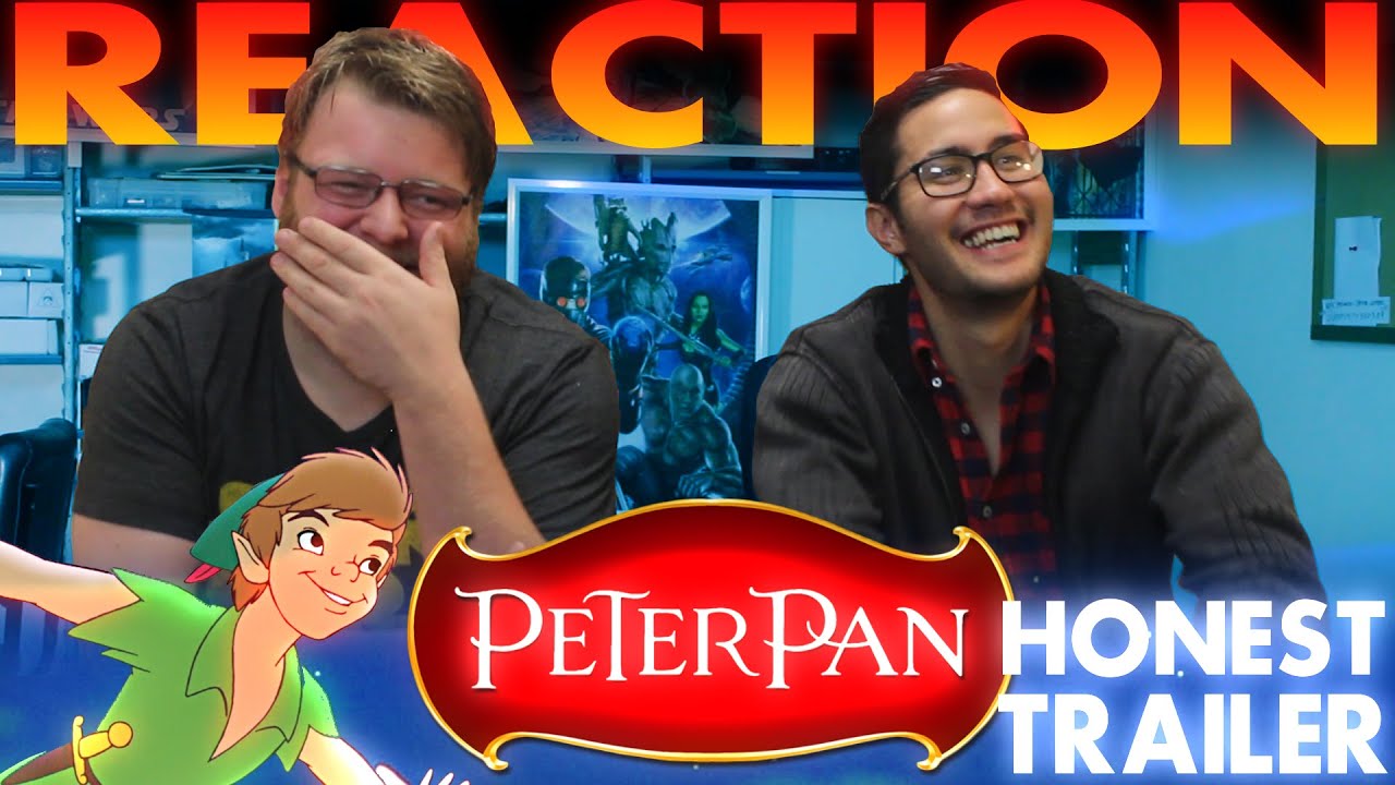Peter Pan Honest Trailer REACTION!!