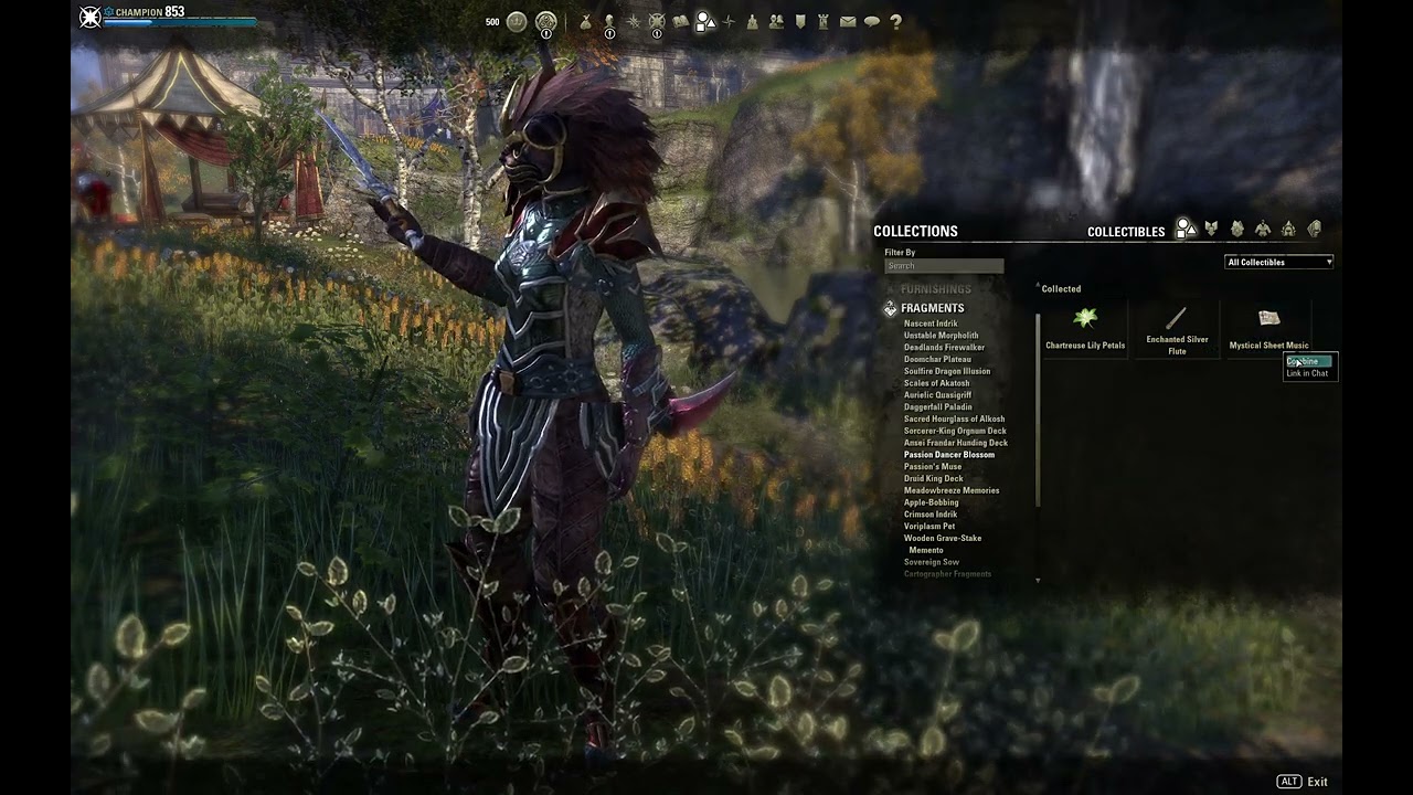 Elder Scrolls Online - summoning another Passion Dancer Blossom to replace the one I used up