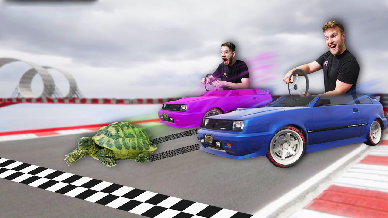 Racing The SLOWEST Sports Cars In GTA5 With @NotPaulGG!