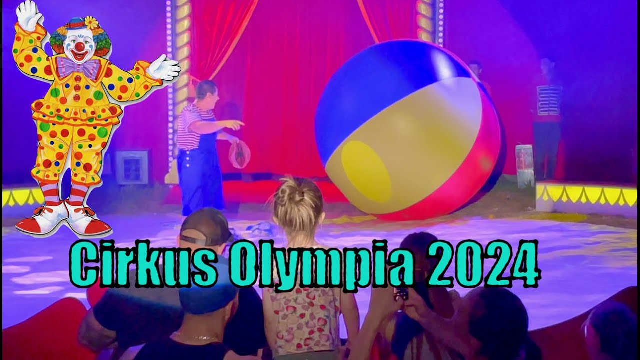 Clownen Tumpy-föreställning i Cirkus Olympia 2024