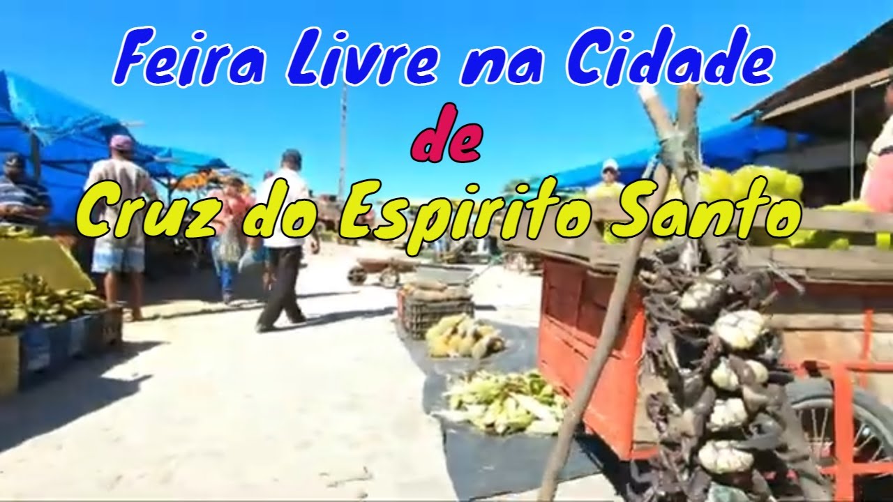 Feira Livre da Cidade de Cruz do Espirito Santo PB