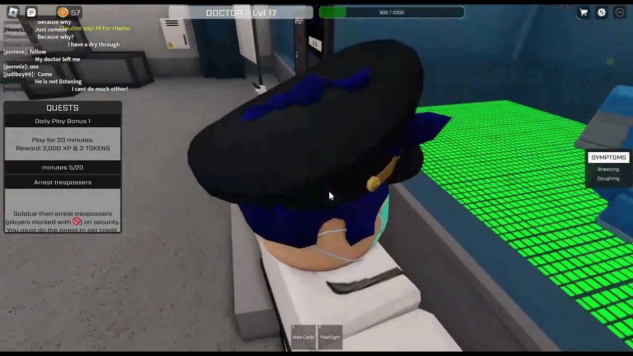 Disease control Roblox gameplay