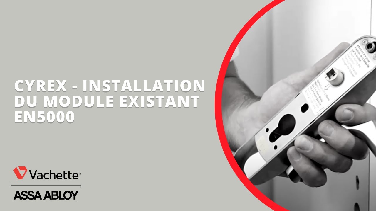 Cyrex - Installation du module existant EN5000