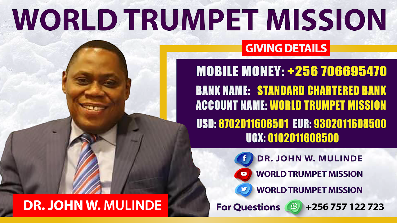 SUNDAY SERVICE - PR. GIDEON MULINDE