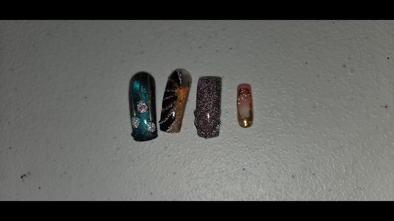 Celebratory nail designs