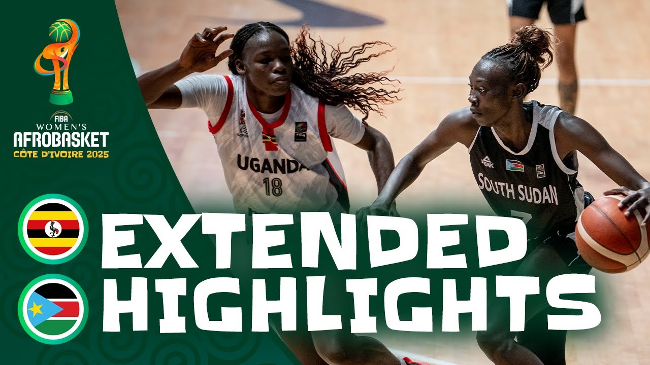 Uganda 🇺🇬 vs South Sudan 🇸🇸 | Extended Highlights | FIBA Women's AfroBasket 2025