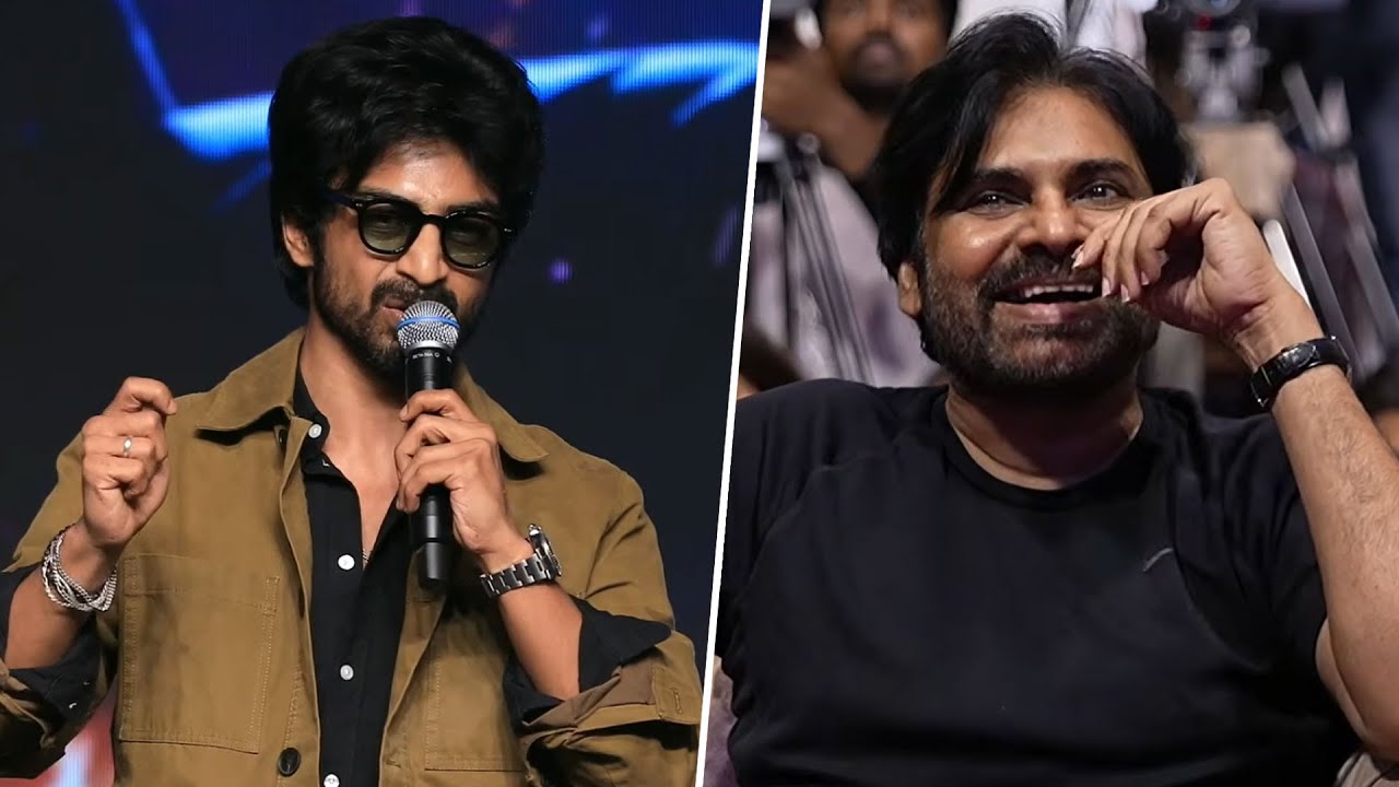 Actor Arjun Das Telugu Speech, Pawan Kalyan Reaction ❤ | #OG Movie Success Celebrations