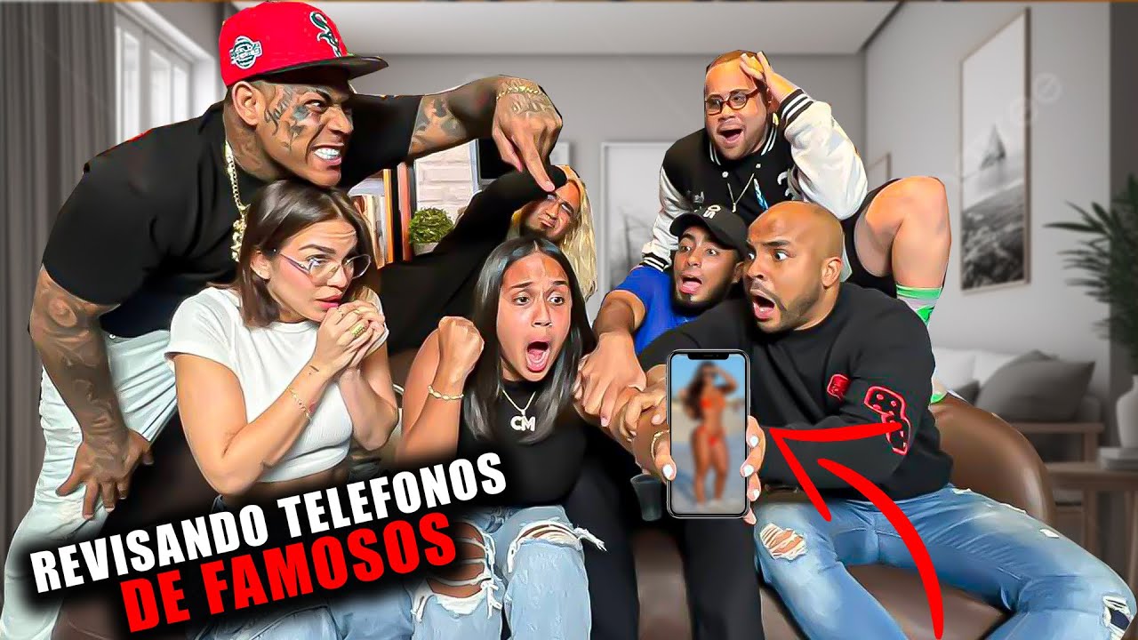 REVISANDO CELULARES A FAMOSOS (SHOW CARLOS DURÁN) *No creerás todo lo qué pasó*