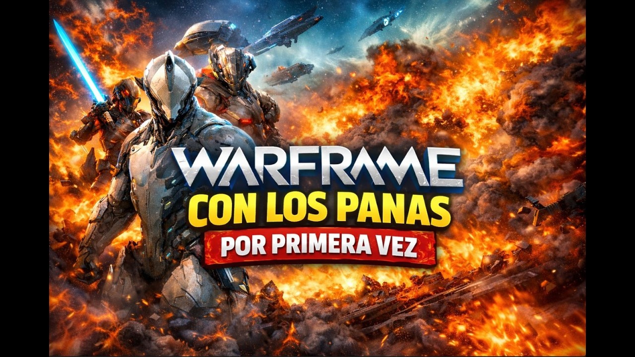 PROBANDO WARFRAME POR PRIMERA VEZ!!!