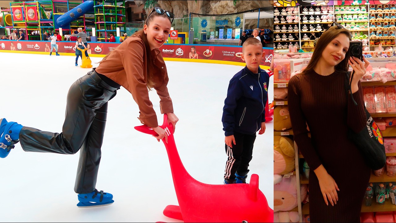 La Shopping si Prima data la Patinoar / Am CAZUT pe Gheata