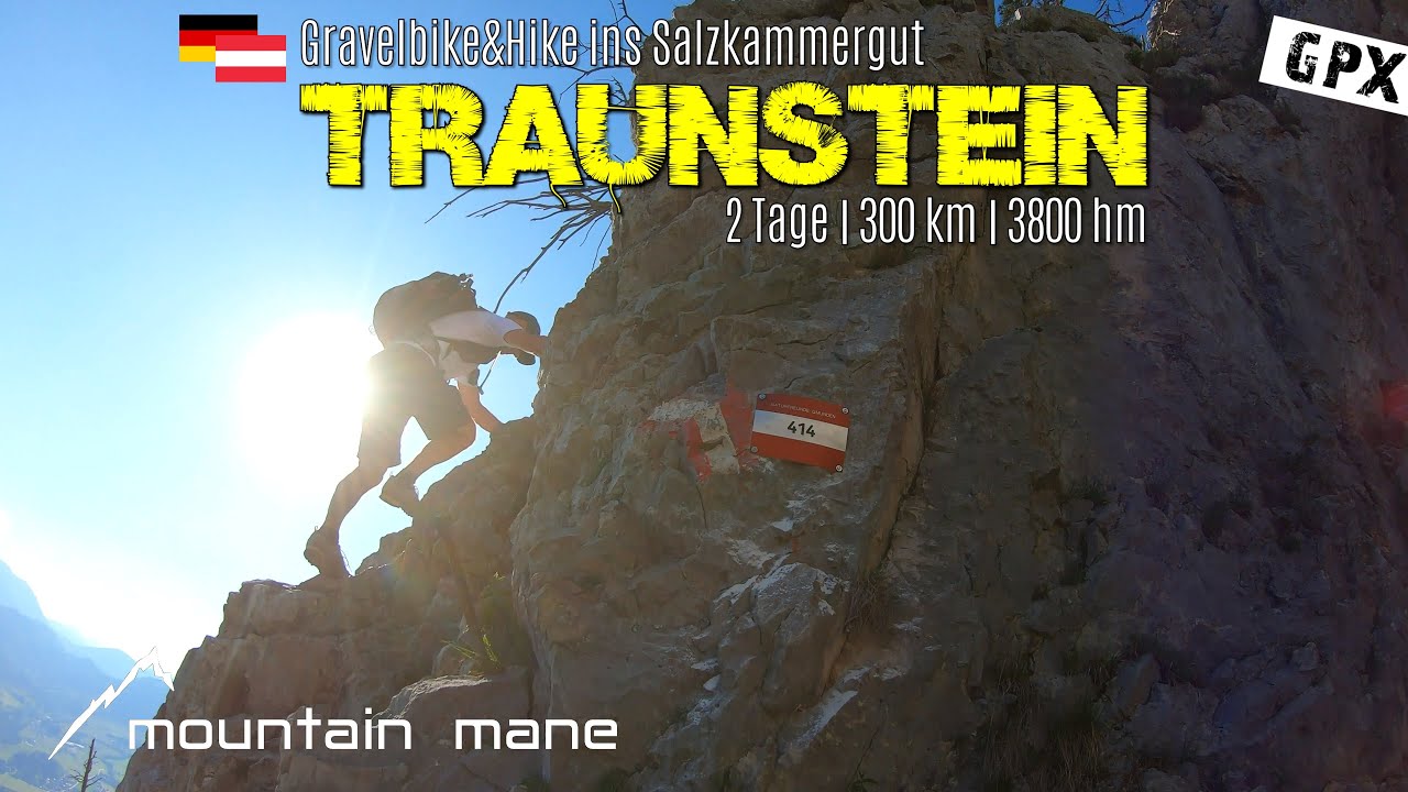 Traunstein via Naturfreundesteig | Gravelbike&Hike