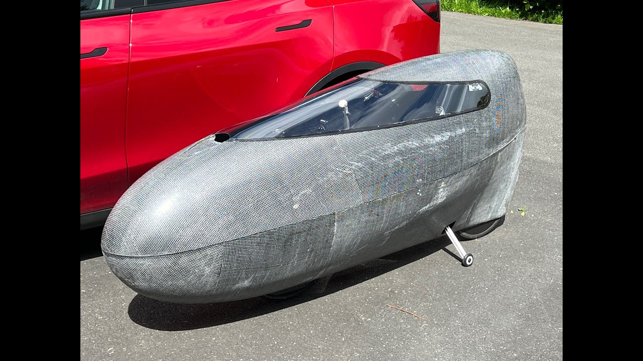 More snoopy streamliner testing at Lancaster Salt Ayre 29th July 2023