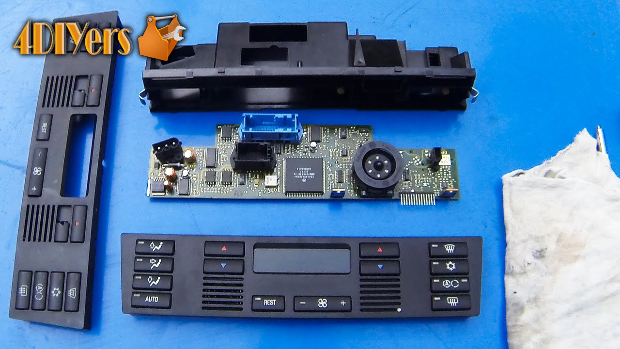 Сделай сам: замена панели кнопок HVAC BMW E39